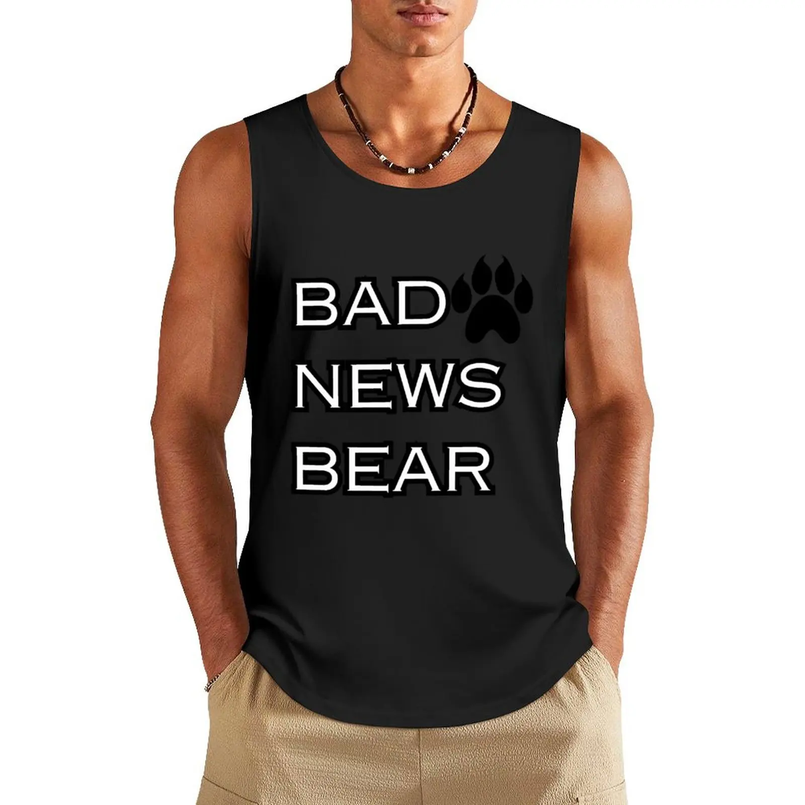 Bad News Bears Tank Top однотонная футболка Жилет для мальчика