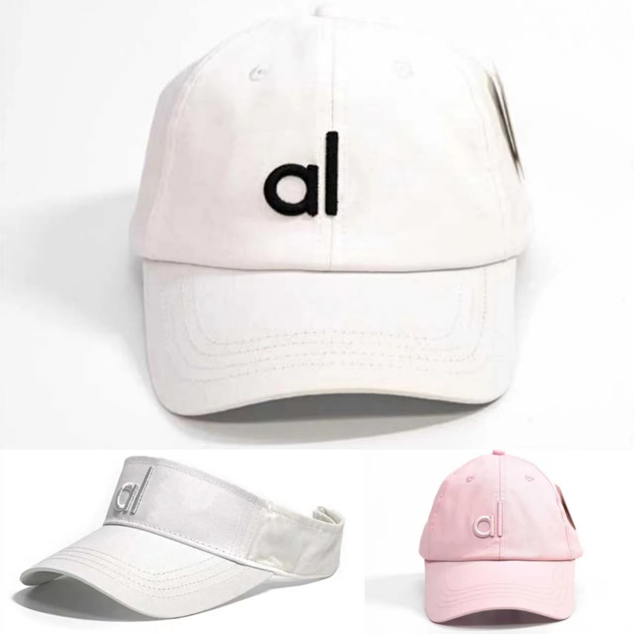 

NWT Outdoor Women Sport Baseball Cap Spring And Summer Fashion Letter Embroidery Visor Sun Hat Solid Color Simple Casual Bonnet