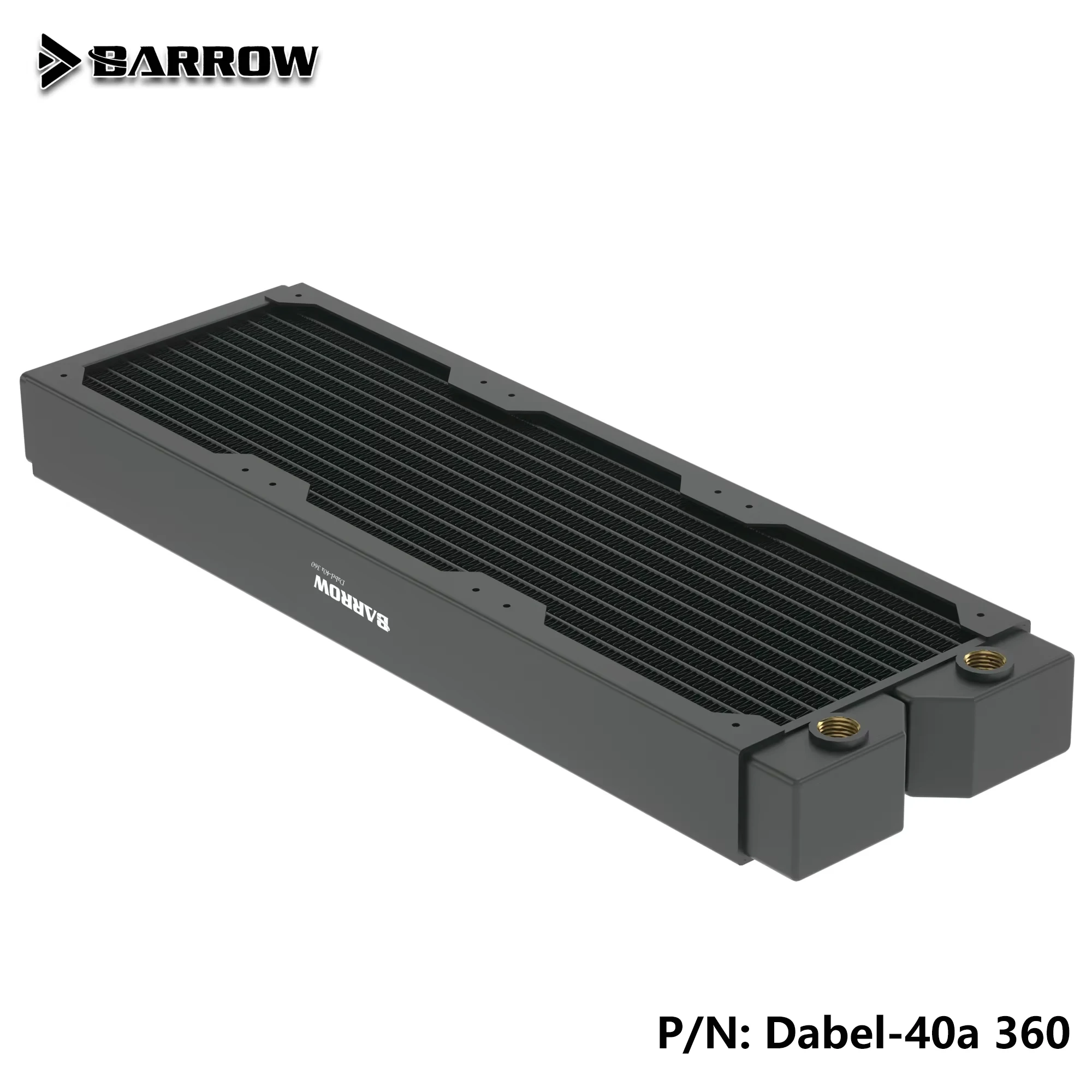 Радиатор Barrow 360 мм, медный охладитель толщиной 40 мм для ...