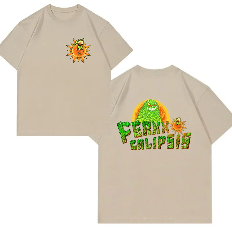 Feid Ferxxo Ferxxocalipsis Tour 2024 Винтажная футболка для мужчин и женщин модная одежда в стиле