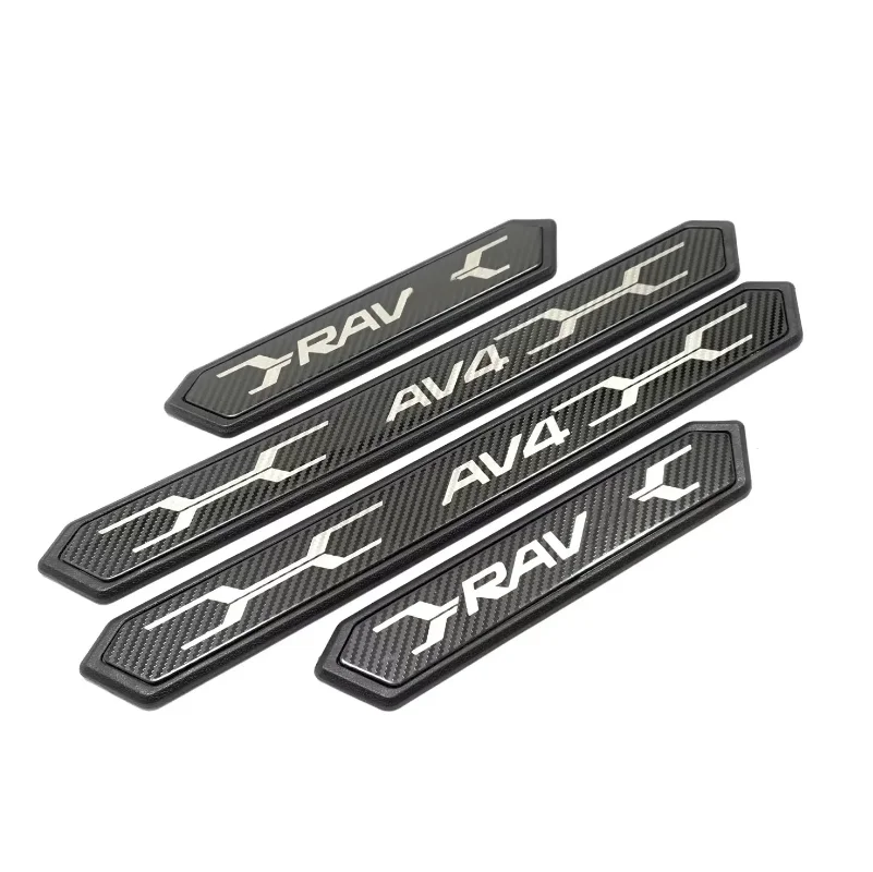 Аксессуары для интерьера для Toyota RAV4 Rav 4 2019-2021 2022, противоударный задний порог, противоударный задний порог, наклейки с защитой от грязи