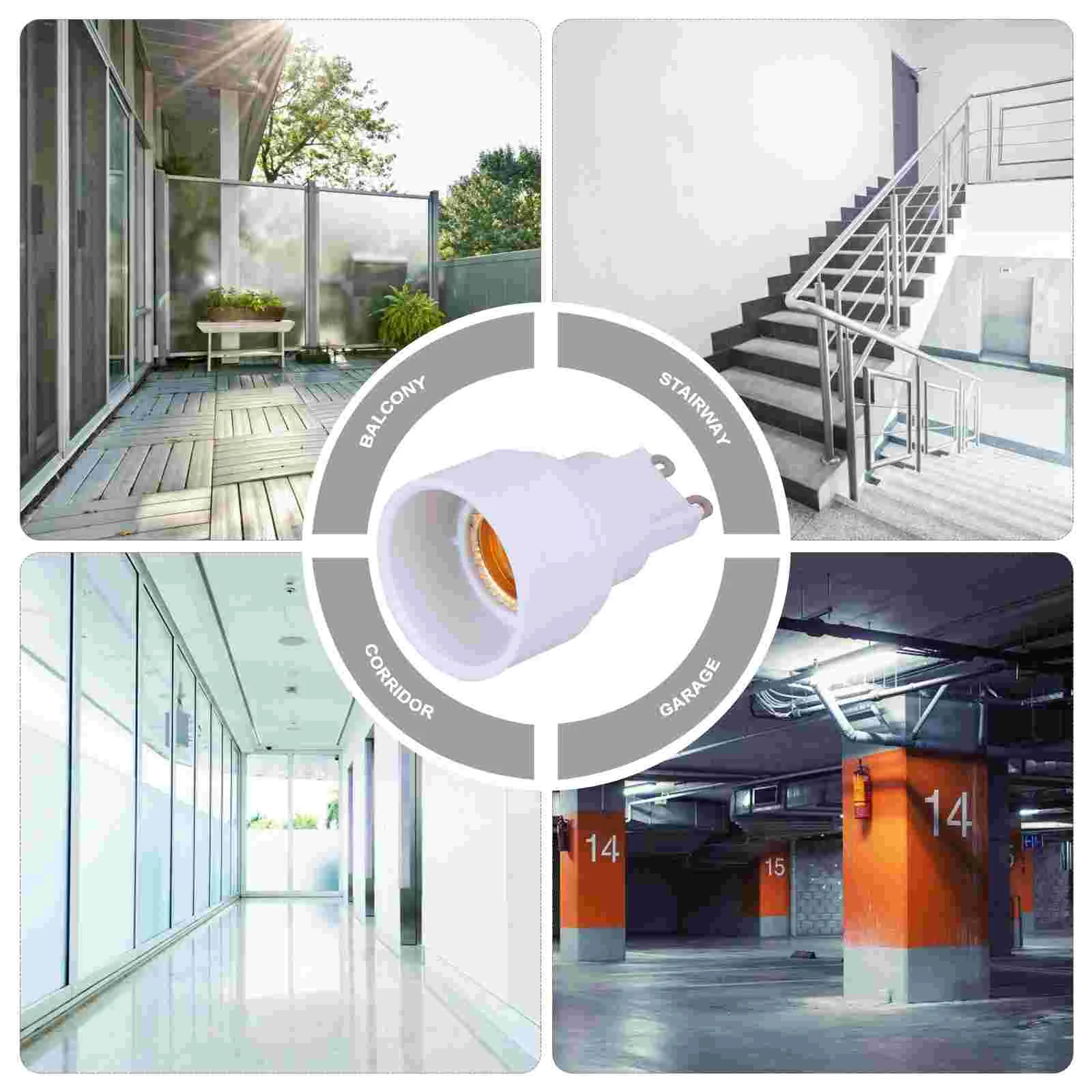 4 шт. G9 в E14 патрон для лампы преобразователь адаптер лампочки аксессуары ветки