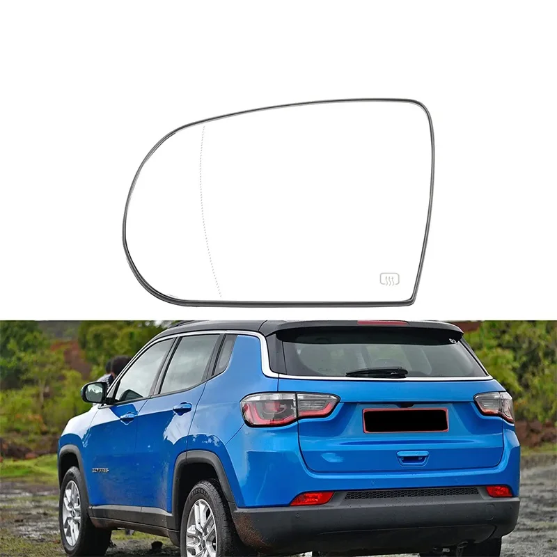 

Стекло для зеркала заднего вида для Jeep Cherokee Compass 2009-2020, замена 68228913AA 68228911AA 68228918AA 68228912AA 68228912AA 68228910AA