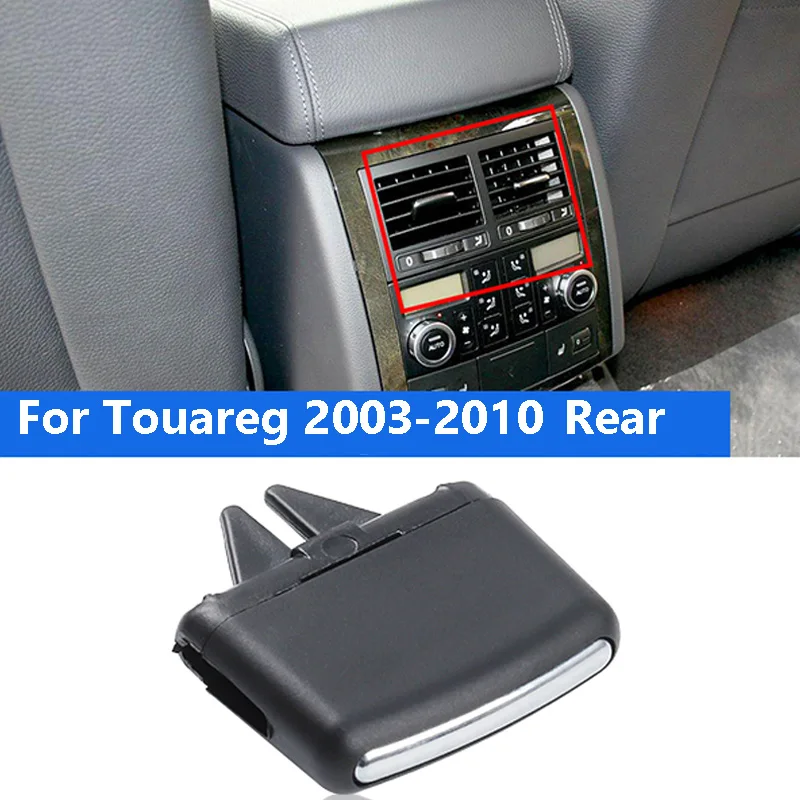 

Передняя панель для VW Touareg 7L6 7LA AC решетка вентиляции Регулируемая скользящая Зажимная ручка отделка 2003 2004 2005 2006 2007 2008 2009