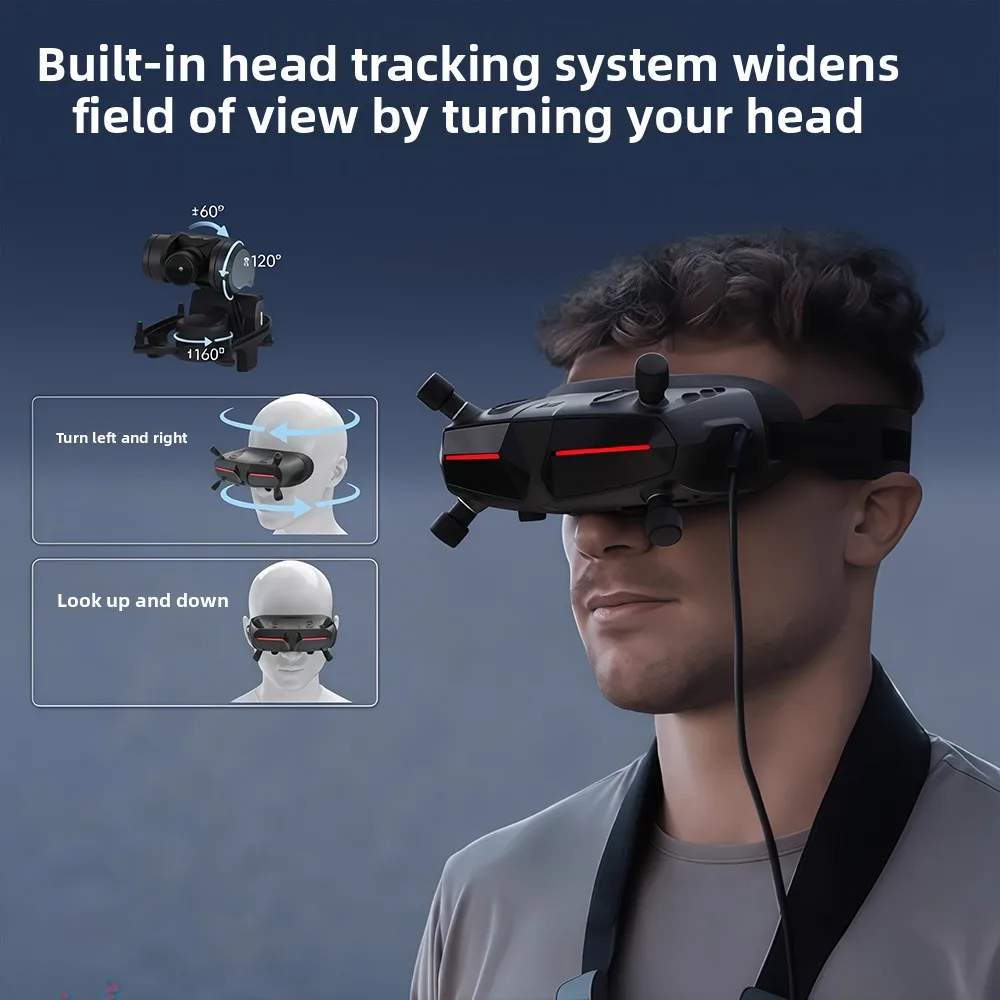 Фото Аутентичные очки CADDX Walksnail Avatar HD 1080P X OLED 5,8 ГГц, цифровые очки FPV для FPV №2