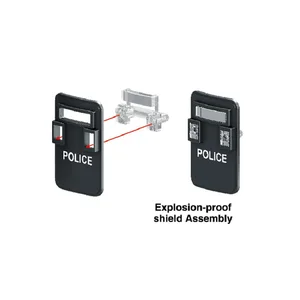 Moc, военное оружие, бунт, Пуленепробиваемый щит, аксессуары для детей, строительный блок, мини-игрушки