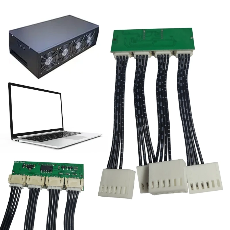 4-в-1 4-контактный эмулятор скорости вентилятора эффективная плата регулятора для