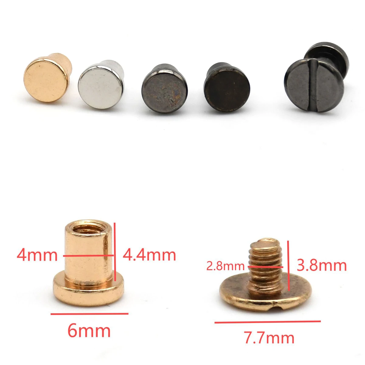 Металлические винты Chicago 10 шт.