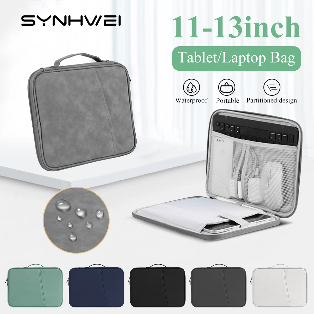 

Laptop Bag for 11-13 Inch Protective Tablet Sleeve Case Padded Carrying Case Fit for iPad Macbook Xiaomi ASUS HUAWEI Lenovo