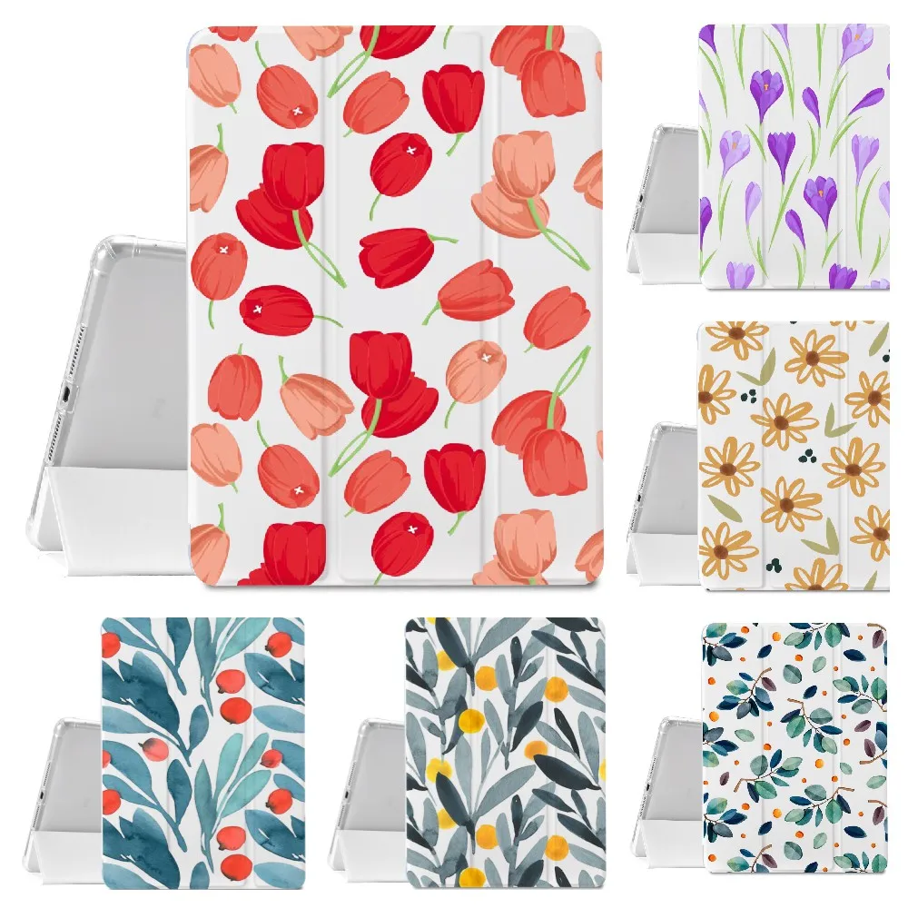 

Чехол для iPad 10,2 2021 Pro 11 9,7 Mini 6 5 10,5 Air 3 4 5, умный чехол с держателем для карандашей для iPad 9-го 8-го 7-го 6-го поколения