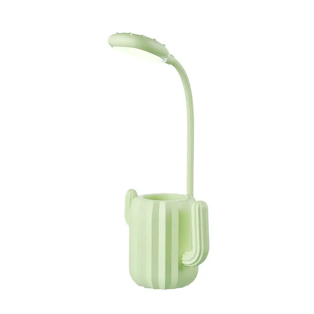 

Cactus Pen Holder Table Lamp Folding Lights Dimming Reading Desk Light