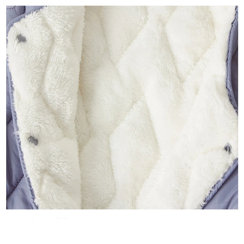 Women's Short Jacket Padded for Winter Casual Jacket Without Collar Padded Parka for Women New Portable 2021 Lamb Cropped Coat