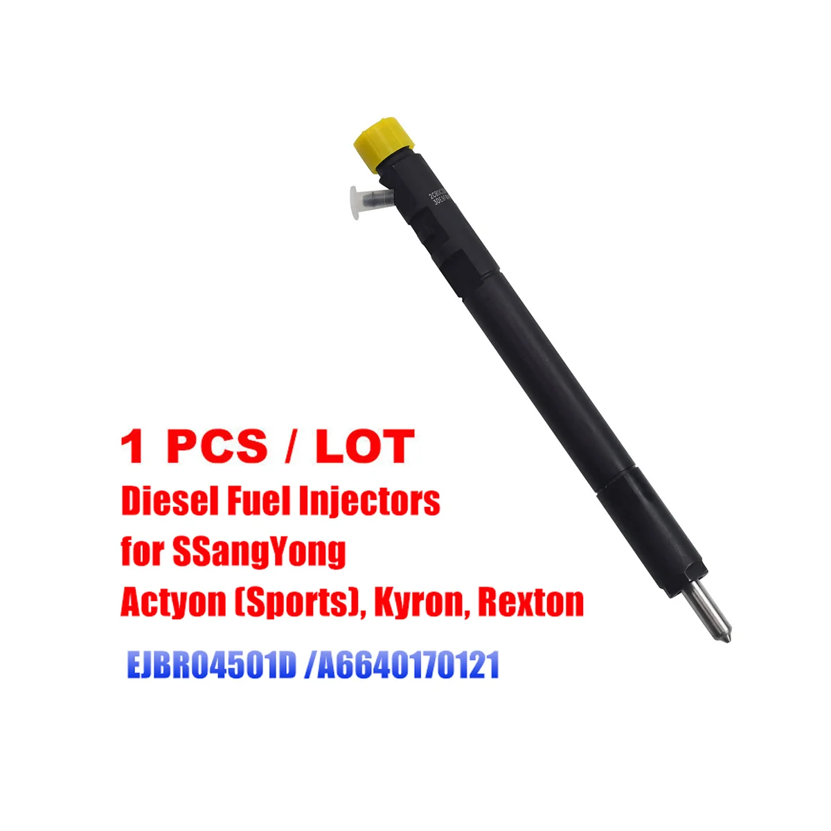 

EJBR04501D / A6640170121 New Crude Oil Fuel Injector Nozzle for Ssangyong Actyon Kyron EURO 4