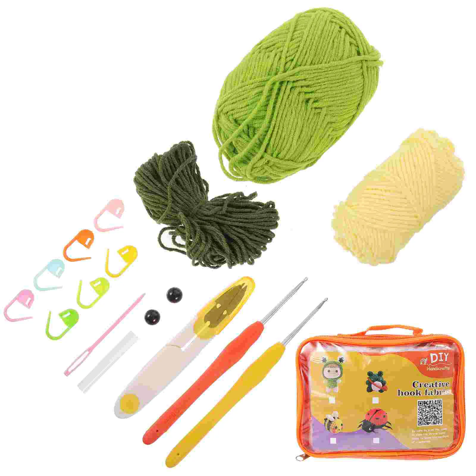 

Искусственное вязание крючком, материал для рукоделия, набивные рисунки животных