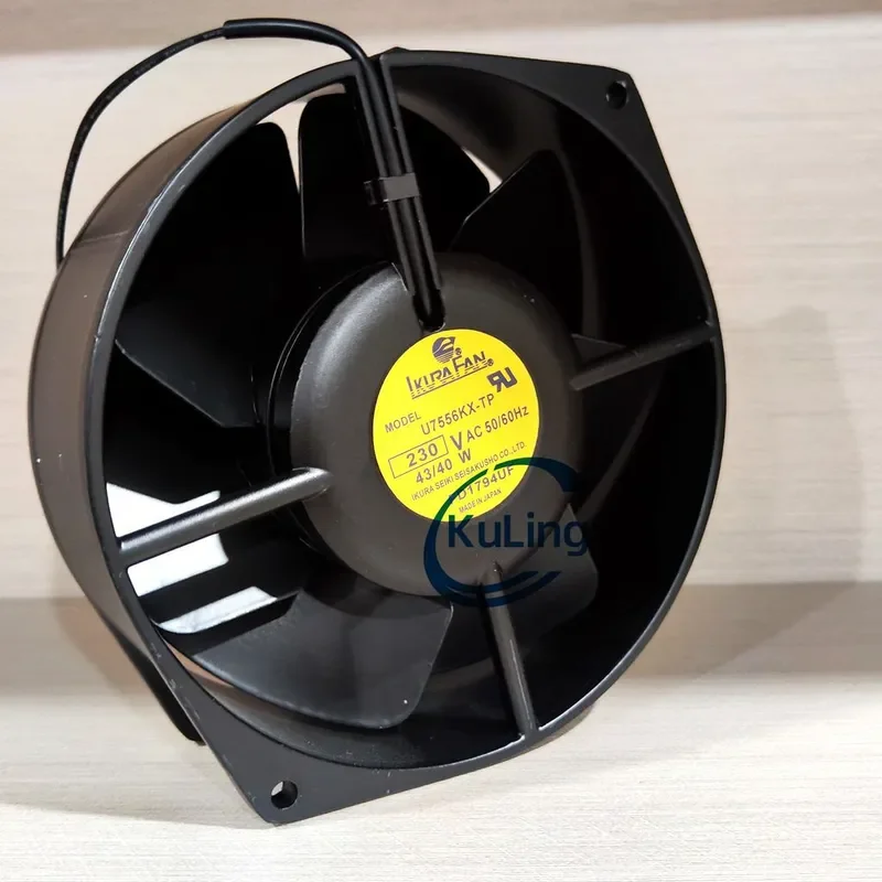 Фото Вентилятор U7556KX-TP 230В, устойчивый к высоким температурам, для New Japan Yura IKURA, размеры 172 x 150 x 55 мм №3