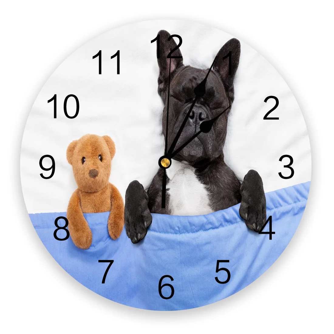 

Настенные часы в виде пуделя