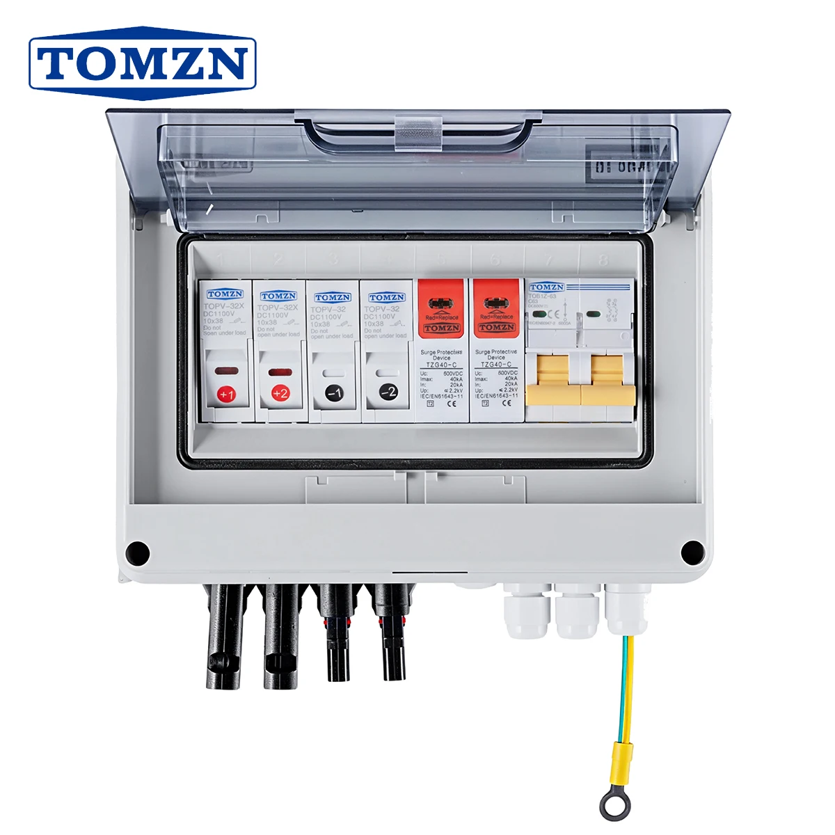 

TOMZN Комбинирующая коробка для солнечных батарей 600В