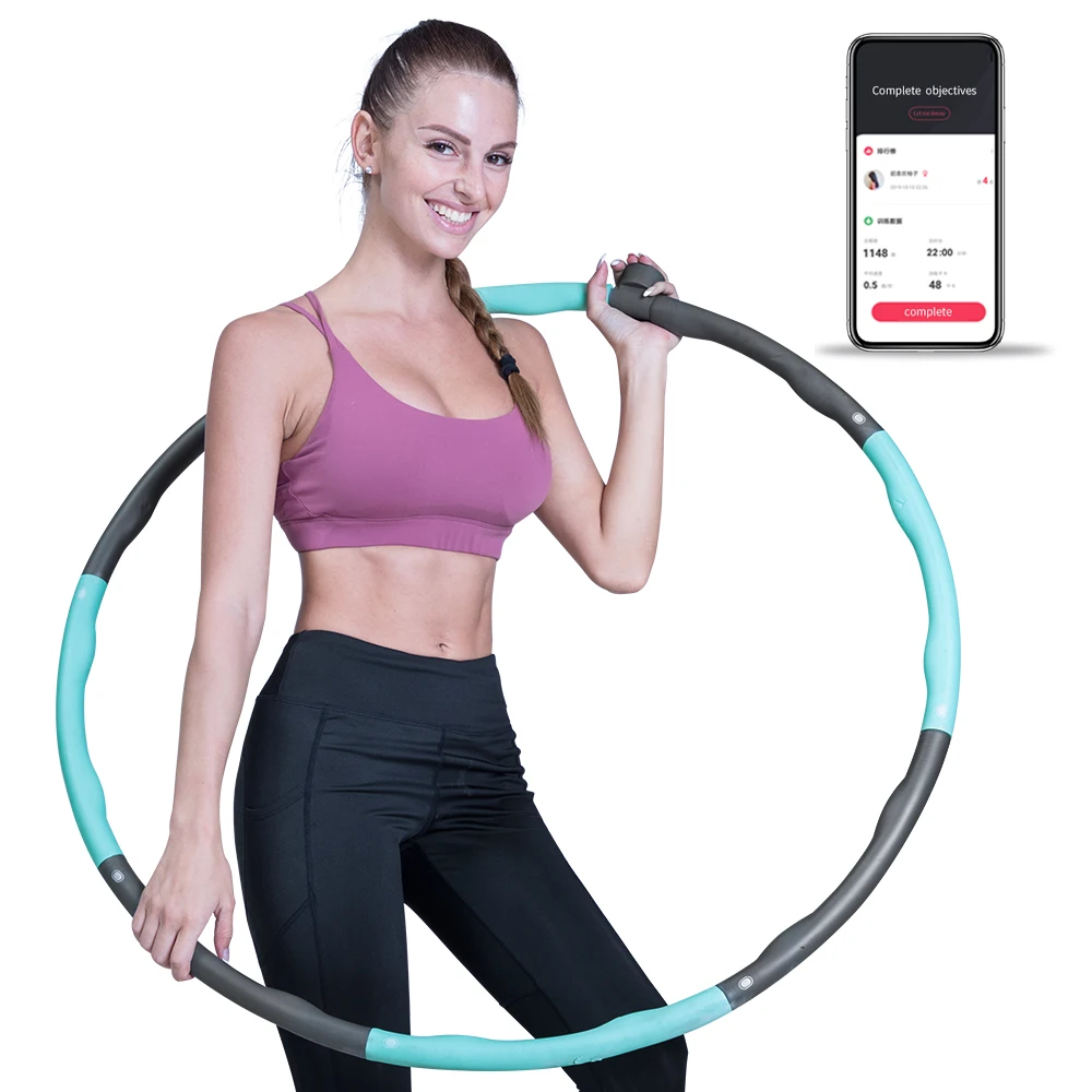 

Lose Weight Exercise Detachable Portable Sports Circle Smart Hula Ring Hoop