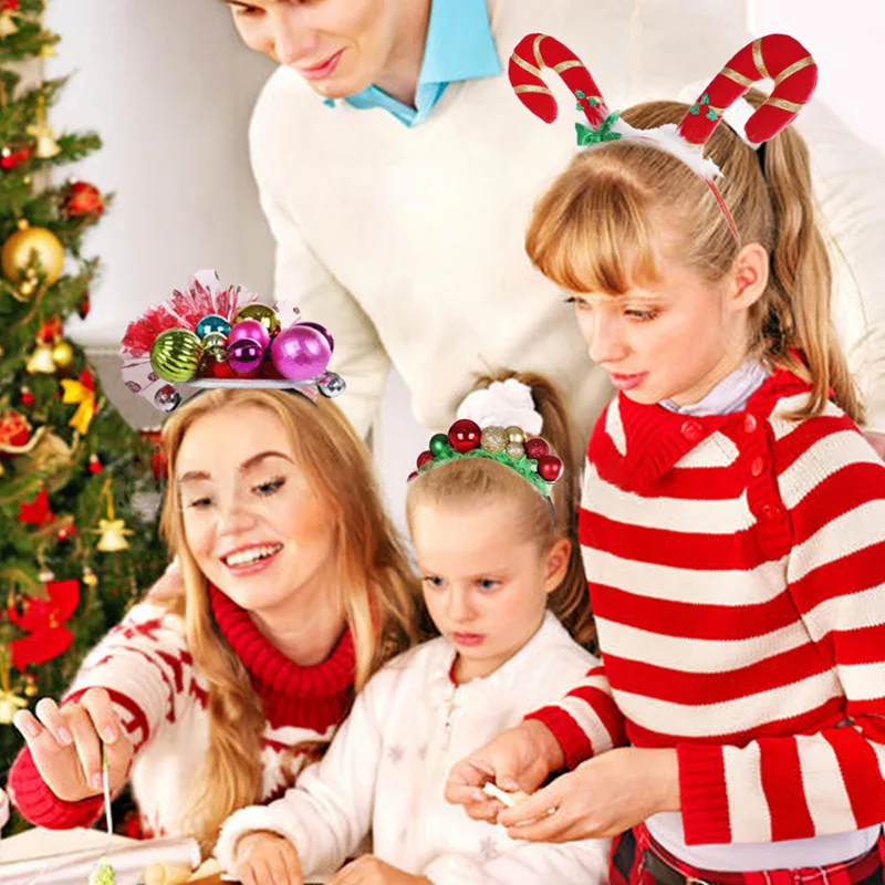 

Christmas bell hoop Christmas dance decoration headdress props accessories hair accessories