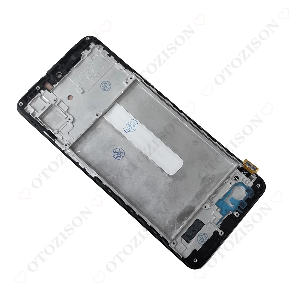 Фото AMOLED-дисплей для Samsung Galaxy M53 5G с рамкой, экран M536, дисплейный модуль SM-M536B/DSN, сенсорный дигитайзер в сборе, экран M53 5G №3