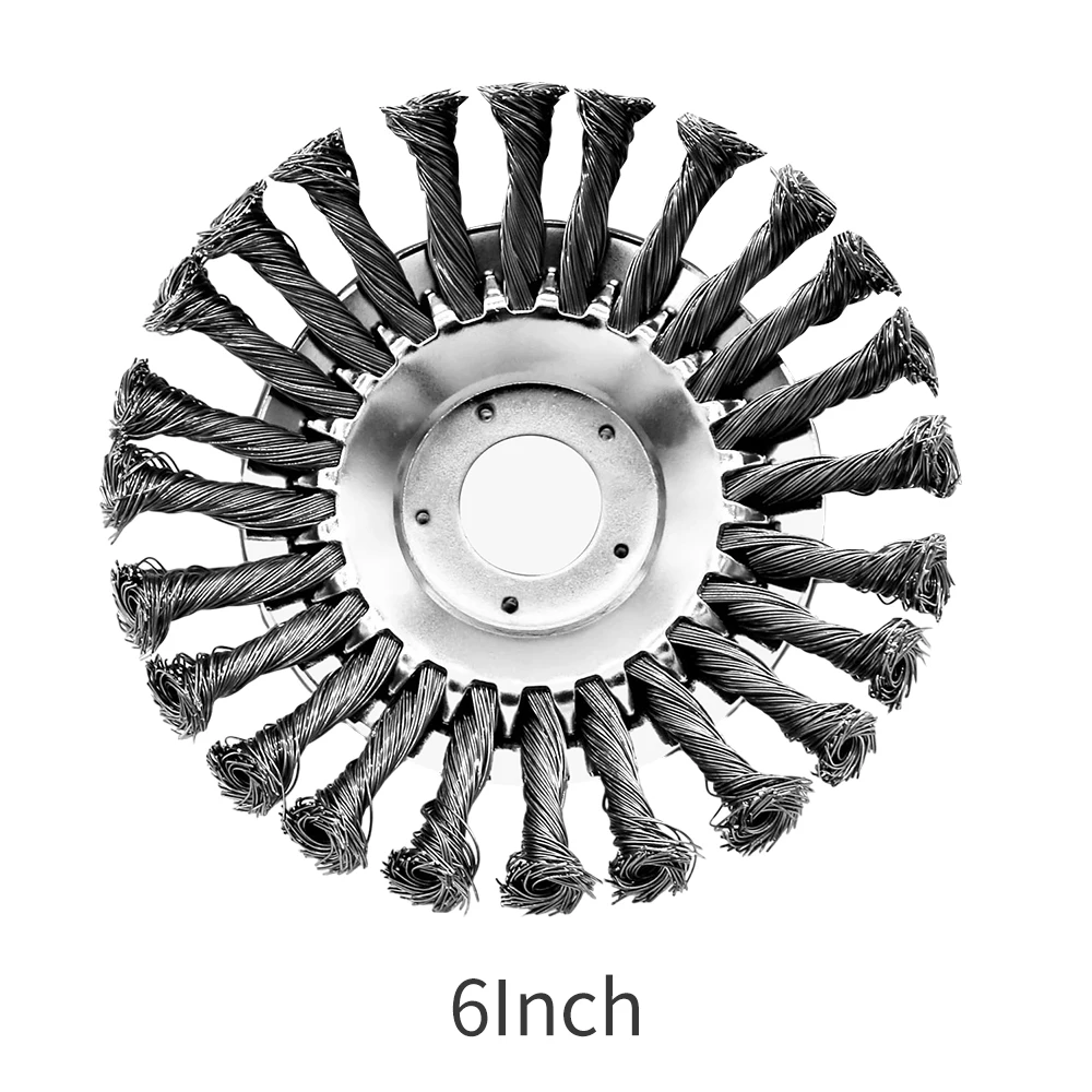 Модернизированная 6/8/10 дюймовая головка для кустореза травы газонокосилка