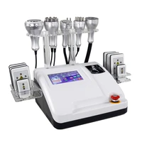 9in 1 cavitation machine 40k vacuum rf body slimming lipo laser pads cavitation professional device 9 en 1