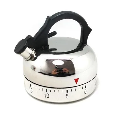 

2022 NEW Tools Countdown Reminder Kettle Shape Kitchen Tool Gadgets Cooking Reminders 60 Minutes Kitchen Timer Mechanical Timer