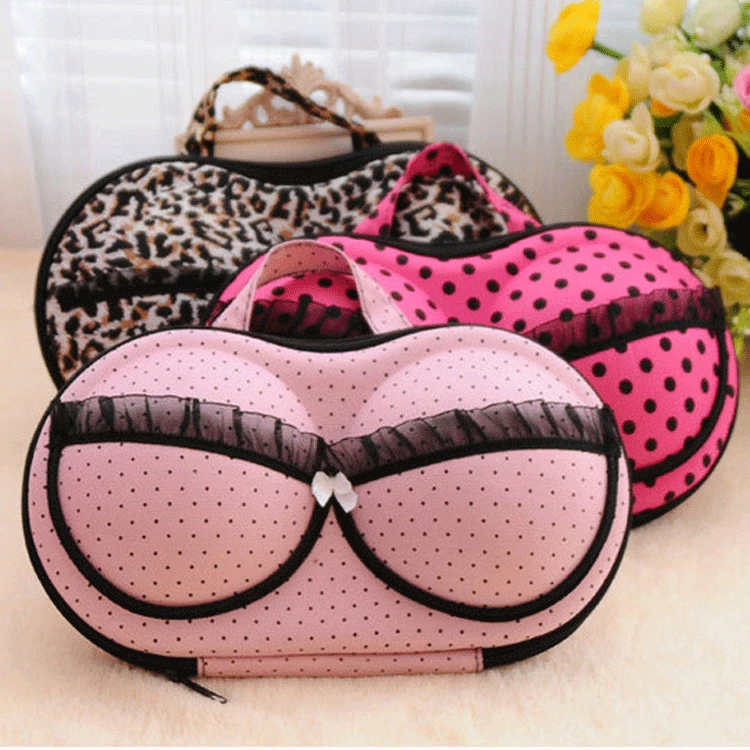 

Women Bra Underwear Protect Lingerie Case Travel Bag Storage Box Portable Storage For Lingerie Makeup Wash Bag
