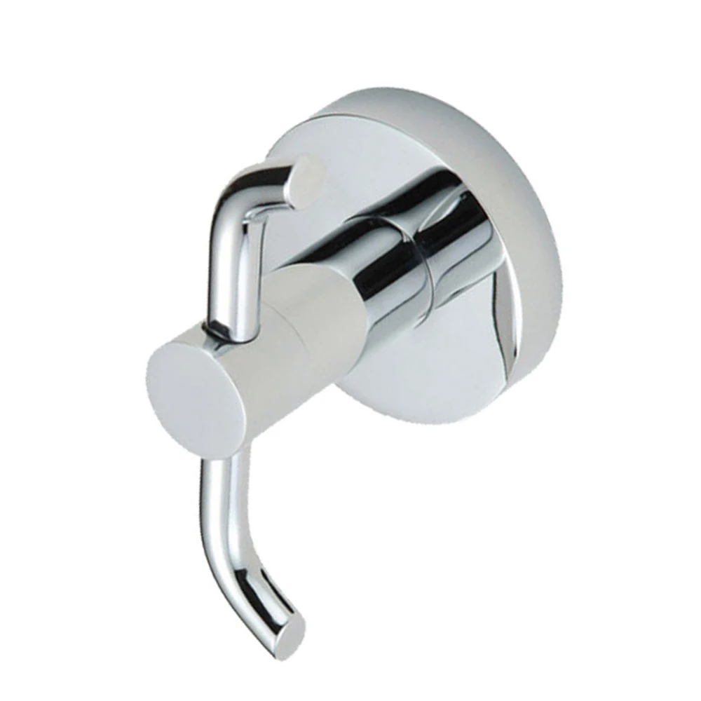 

Bathroom Robe Hook Wall Mounted Towel Hook Stainless Steel Key Towel Coat Clothing Hook Rustproof Hook Hanger For Bathroom Acces