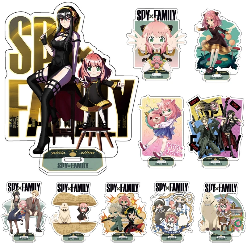 

Anime Spy x Family Figure Cosplay Acrylic Stand Twilight Loid Forger Yor Forger Anya Forger Model Plate Collection Props Gifts