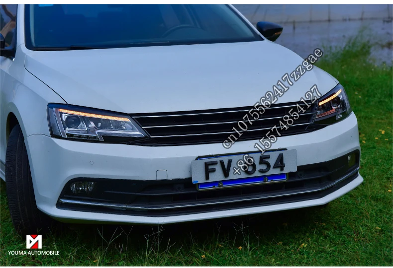 Новый дизайн передняя фонарь 2012 дюйма-2018 дюйма фара для Jetta MK6/sagсветильник itar