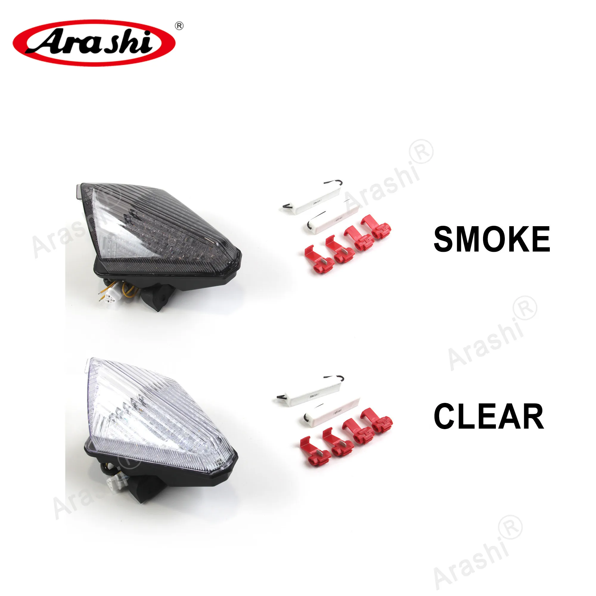 Задний фонарь Arashi для YAMAHA YZFR1 YZF-R1 YZF R1 R 1 2007 2008 3 в задний стоп-сигнал светодиодный