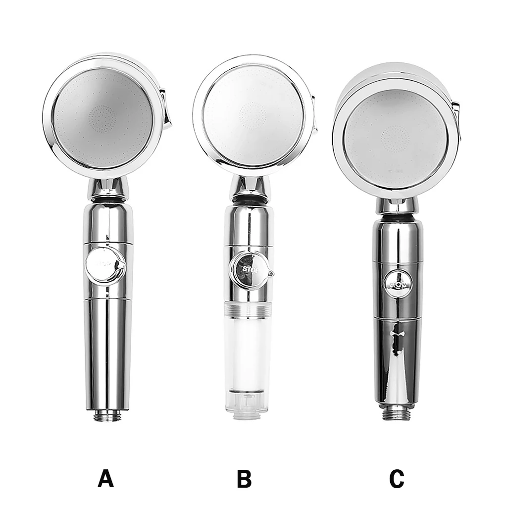 

Вращающаяся на 360 ° насадка для душа с фильтром, душевые лейки высокого давления, аксессуары для ванной комнаты, водосберегающий Регулируем...