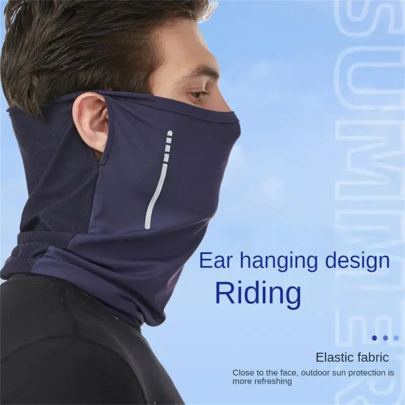 

Уличная велосипедная маска, светоотражающие полосы, универсальный дизайн, удобная дышащая ткань из вискозы, велосипедная маска, устойчивый к ультрафиолетовому излучению воротник