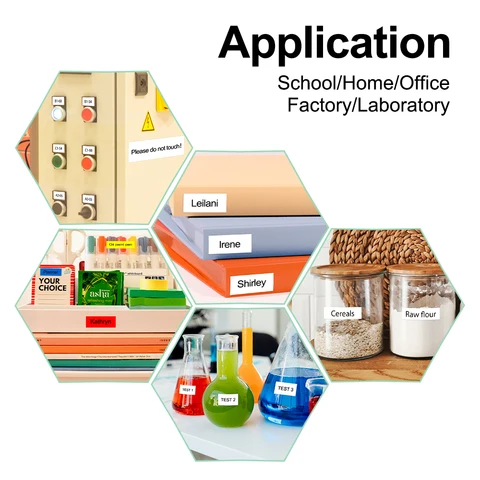 5-10 шт., лента для принтера этикеток, 12 мм