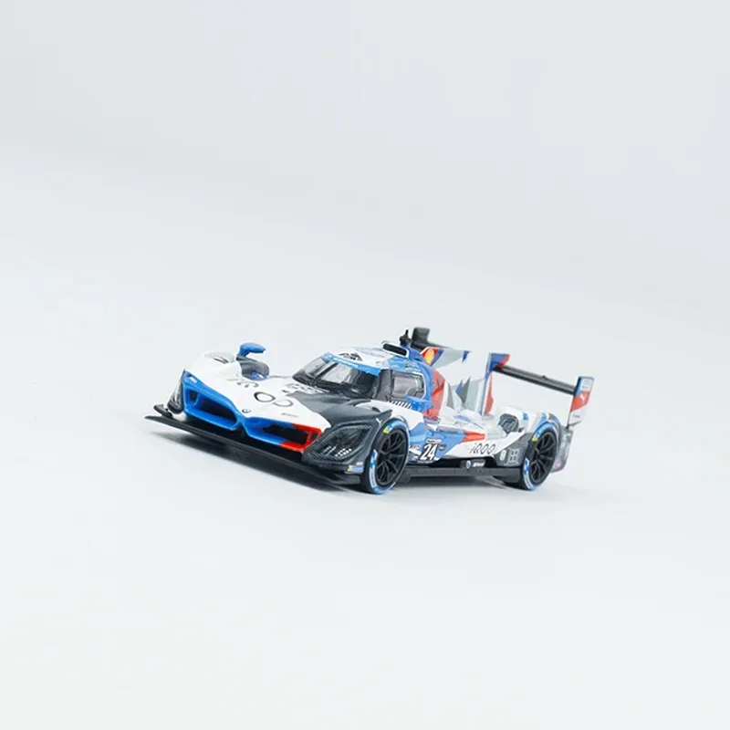 Модель автомобиля MINIGT 1:64 M Hybrid V8 GTP # 24-сплавный спортивный автомобиль 670 2023 IMSA Daytona