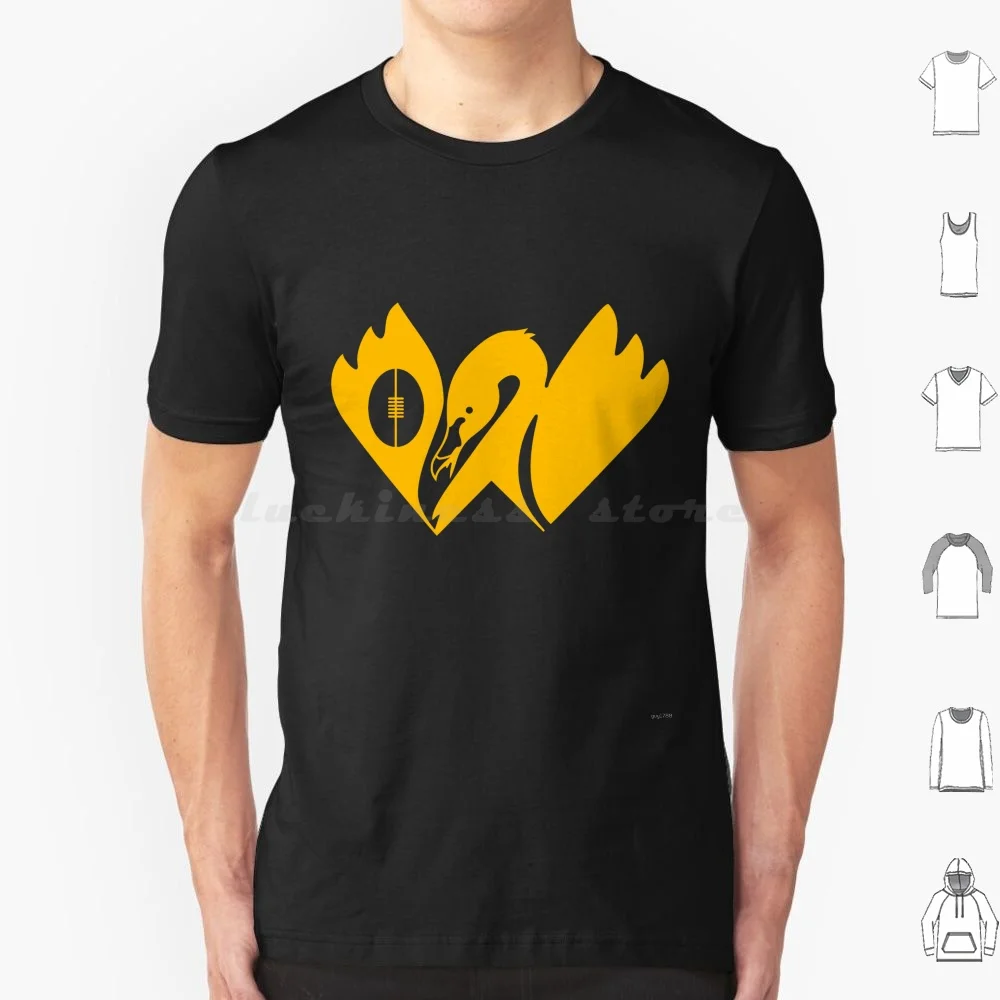 Футболка Wafl 6xl хлопковая крутая футболка Западная Австралия Afl Vfl государственное