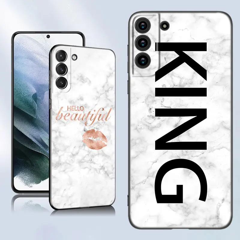 Силиконовый чехол для Samsung Galaxy S23 S21 S20 FE S24 S22 Ultra S10E S10 S9 S8 Plus