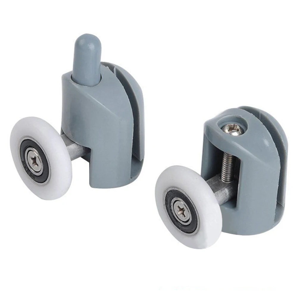 

High Quality Hot Sale 100% Brand New Shower Screen Door Rollers Pulleys Easy Glide Collision Block Dia 23mm Durable