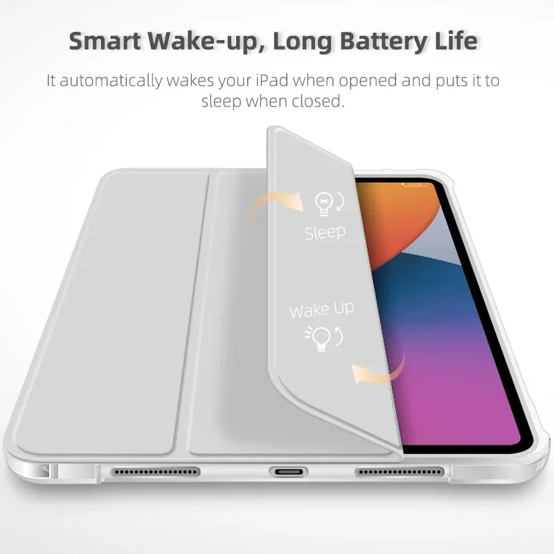 Фото Чехол Smart Tablet для Lenovo Tab M11 TB330FU P11 TB-J606 J607 J616 P11 Pro TB-J706 J716 Smart Cover с чехлом-держателем для карандашей №3