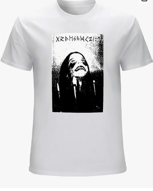 Футболка Nattefrost белая с коротким рукавом все размеры