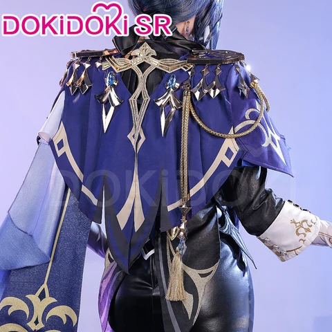 Косплей костюм Clorinde Genshin Impact для женщин