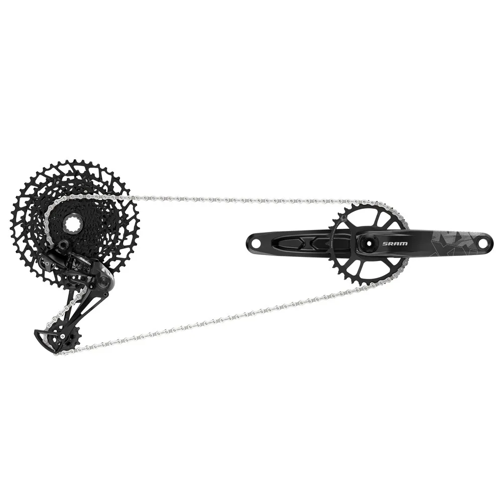 Дешево SRAM NX EAGLE 1x12 11-50T 12 Скоростей DUB 170 мм 34T MTB коленчатый набор триггерный переключатель передач задний переключатель PG1210 кассета с цепью