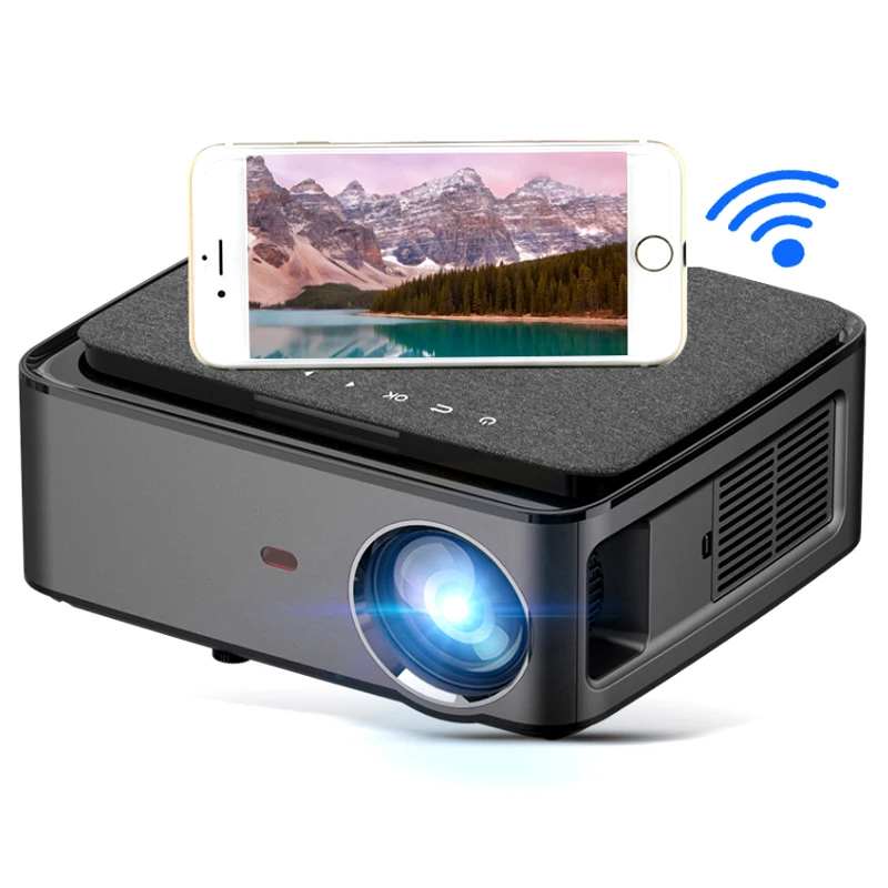 

Ifordar Full Hd Projector For Home Movies Wifi Android Projetor 1920 X 1080p Smartphone Mini Beamer 4k 3d Theater Video Cinema