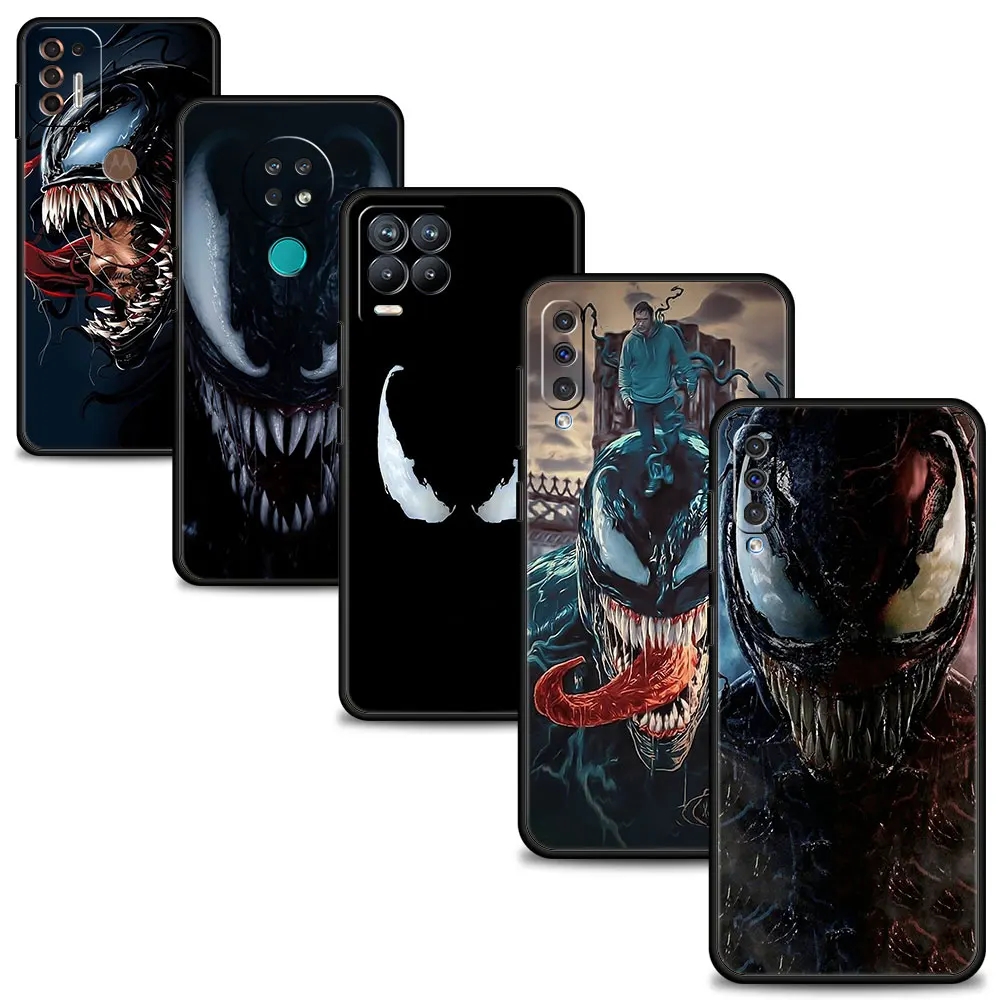 

Phone Case for Samsung Galaxy A50 A70 M31 A40 for Oppo Realme 8 C3 for Motorola G60 G30 for Nokia G10 Cover Venom and Tom Hardy