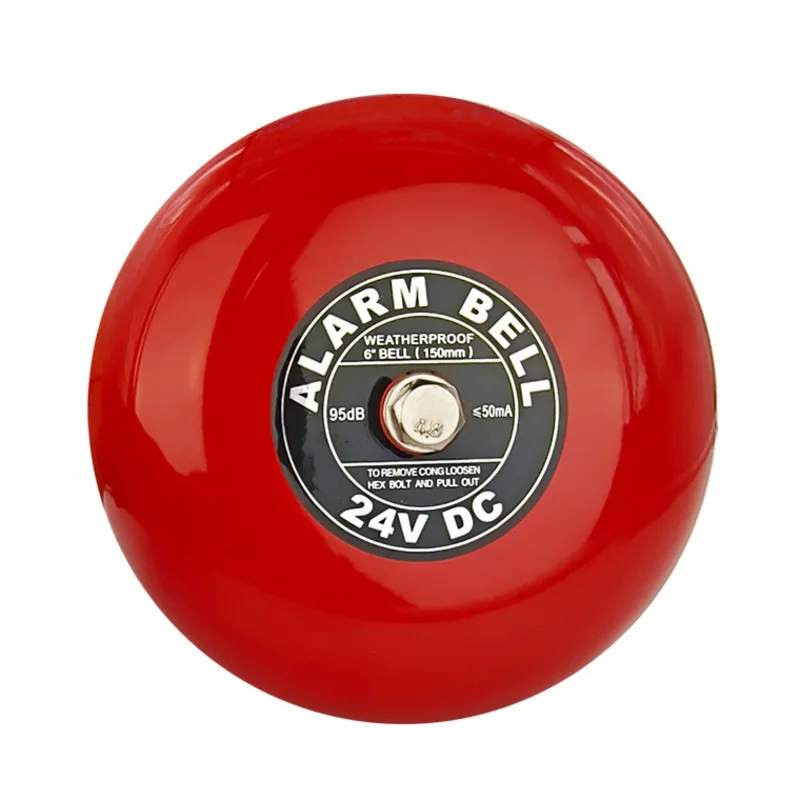 

FA-400 6-Inch Fire Alarm DC 24V Fire Alarm Bell Smoke Detection