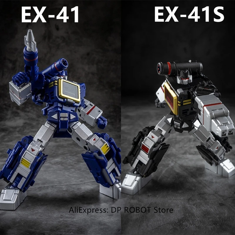 

IN Stock Transformation Ironfactory IF EX-41 EX-41S Soundwave EX41S SHADOWWAVE EX41 Sonicwave Recorder Action Figure Robot