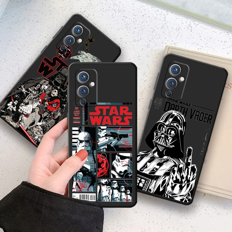 

Science fiction S-tar Wars Phone Case For OnePlus 10 9 RT R 8 7 6 T Pro 5G Nord 2 N10 N100 CE CE2 N20 N200 Black Cover