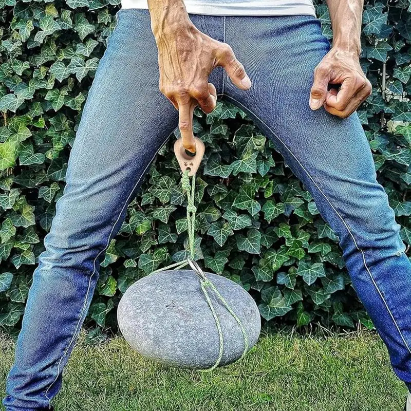 Вешалка для скалолазания маленькая тренировочная доска деревянная ручка