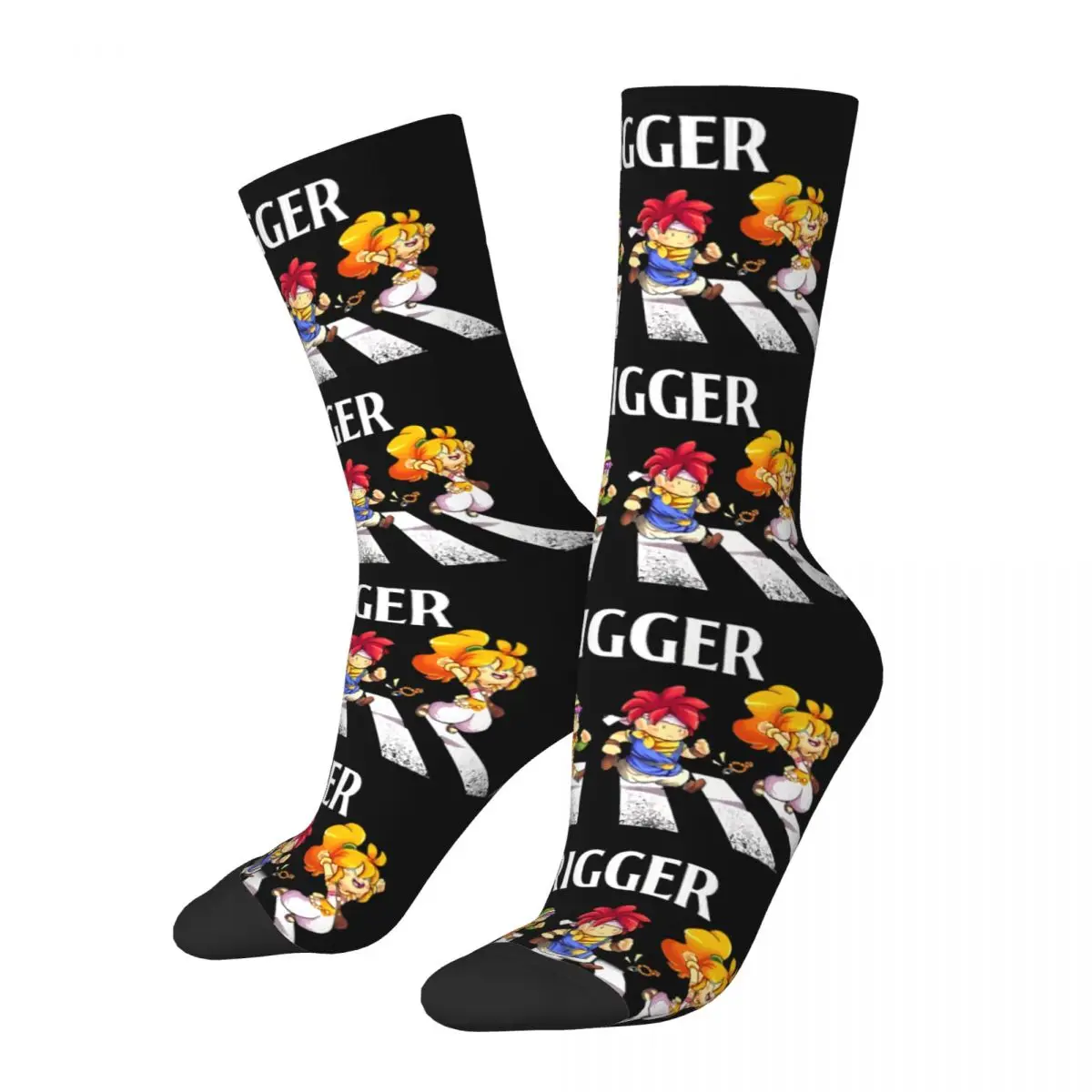 

Забавные Компрессионные носки для мужчин, ковбойские классические винтажные носки в стиле хип-хоп с рисунком хронографа и триггерных игр д...